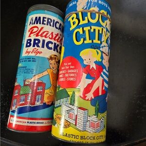 Vintage building blocks 2 sets